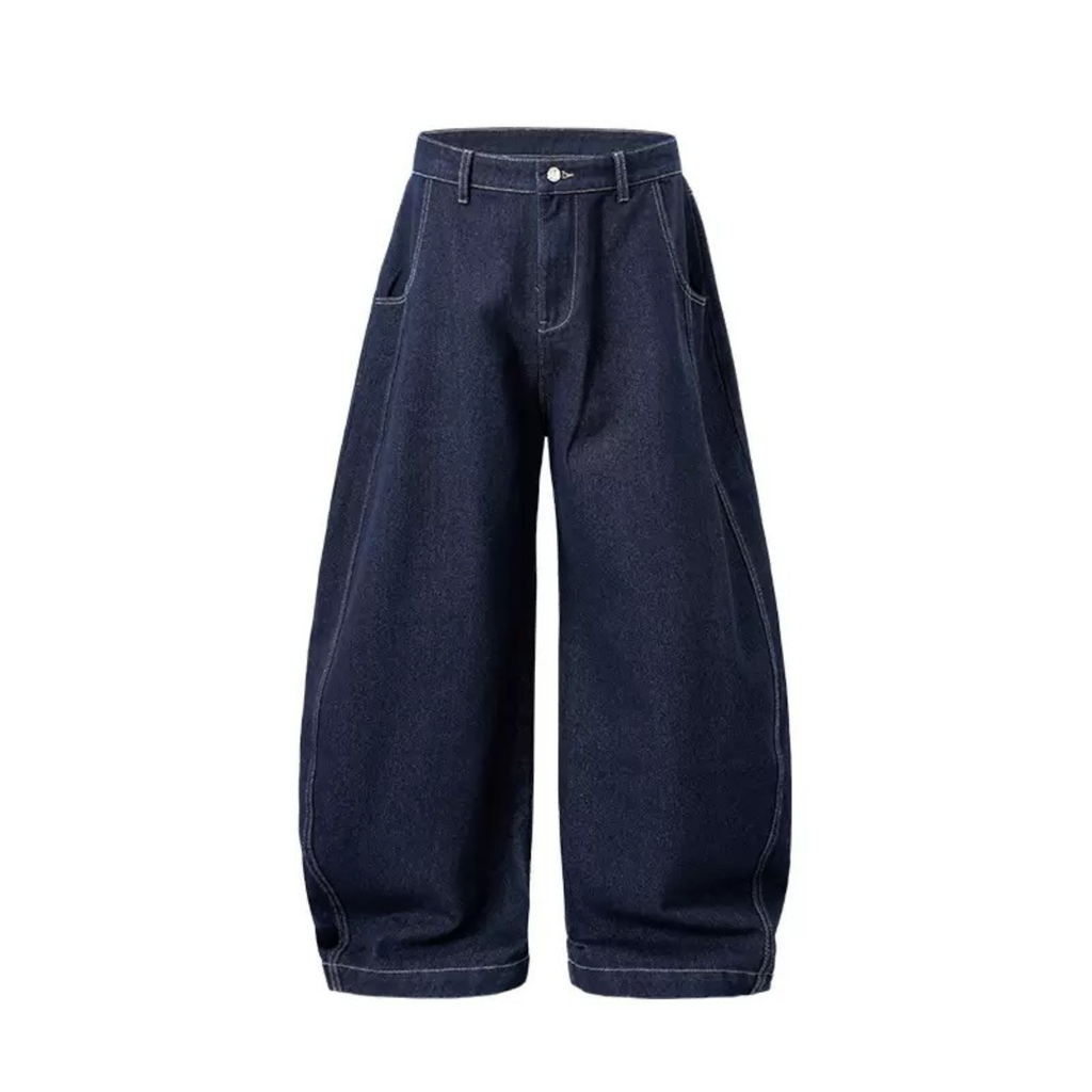 Wide Leg Denim Pants
