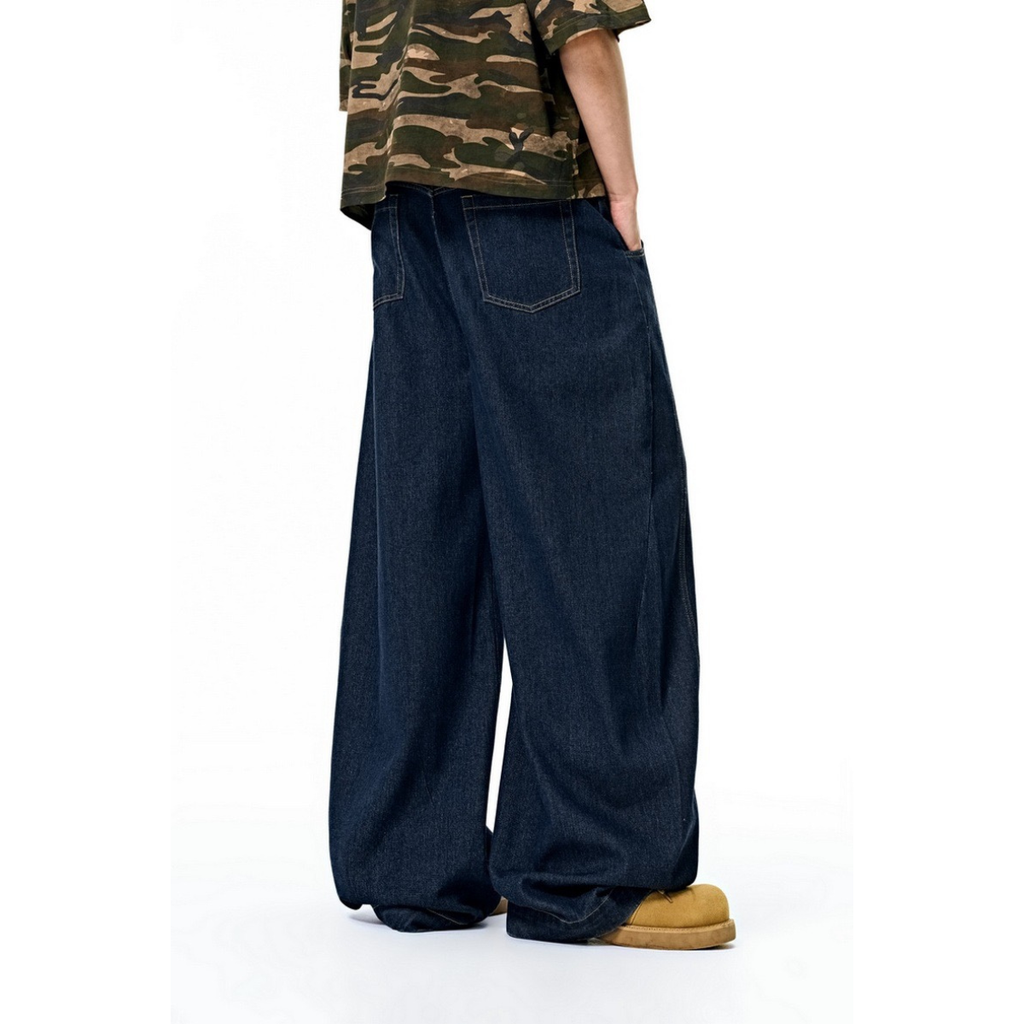Wide Leg Denim Pants