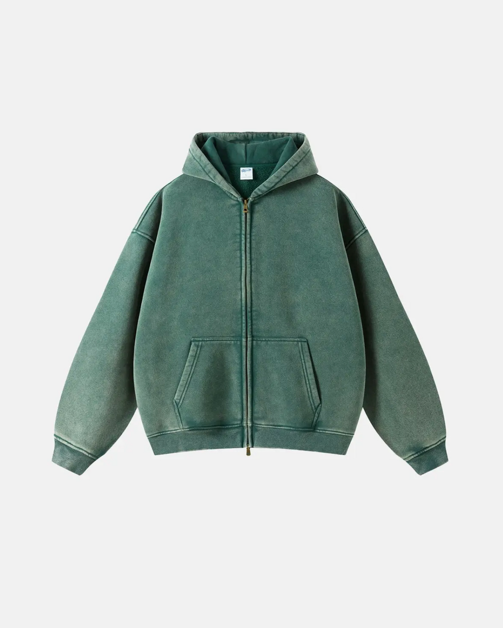 Oversized Zip-Up Hoodie