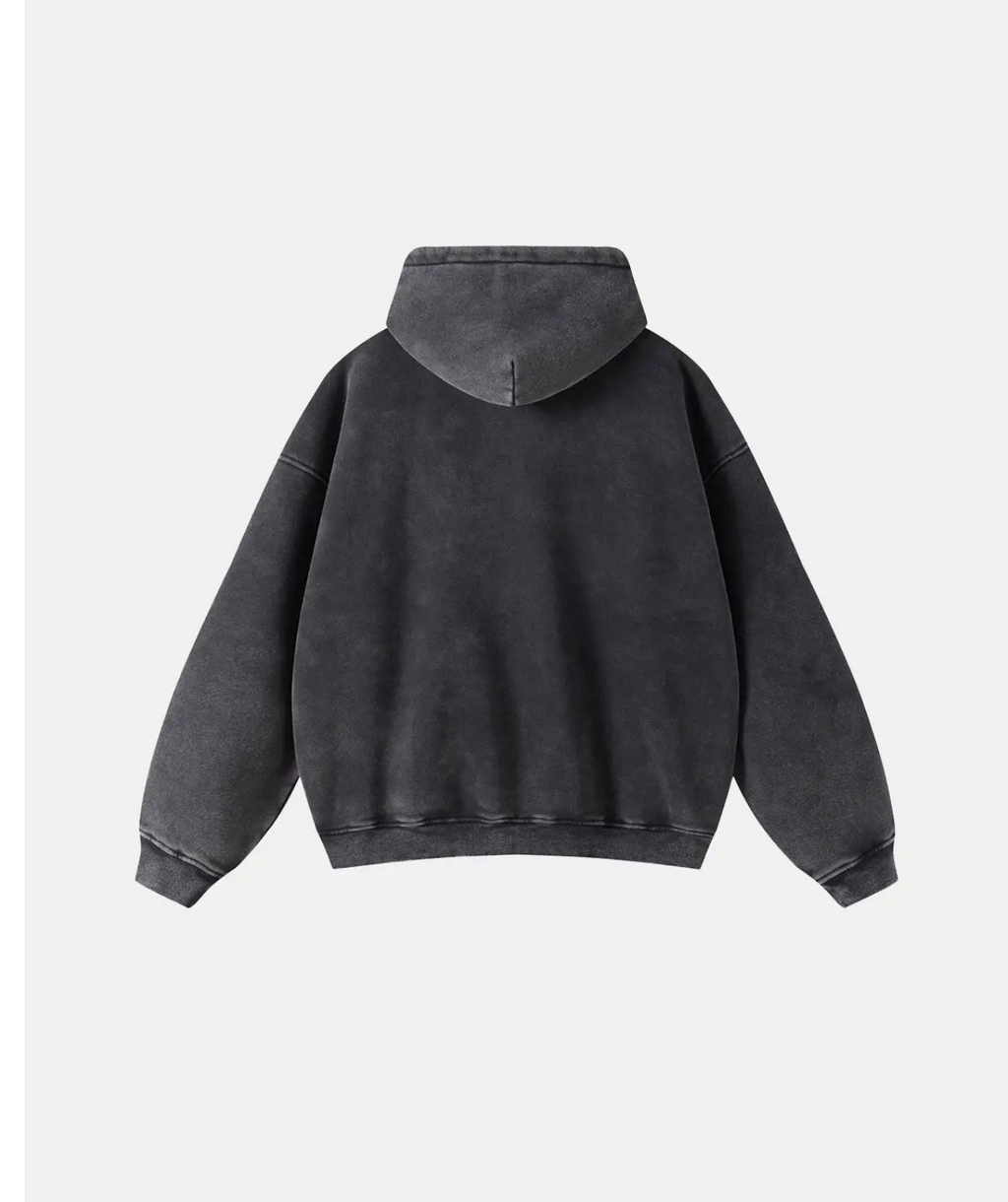 Oversized Zip-Up Hoodie