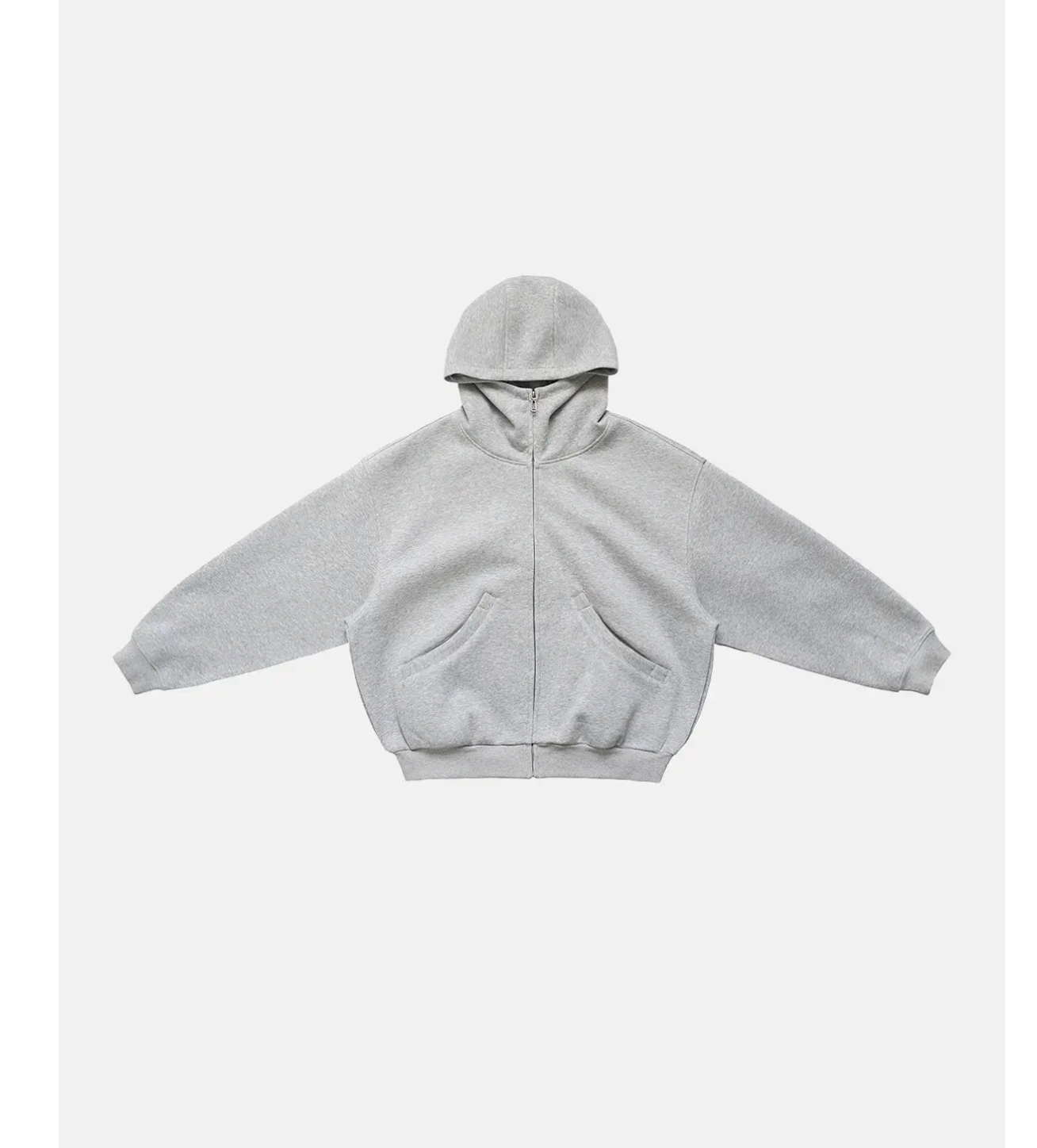 Oversized Drop-Shoulder Hoodie