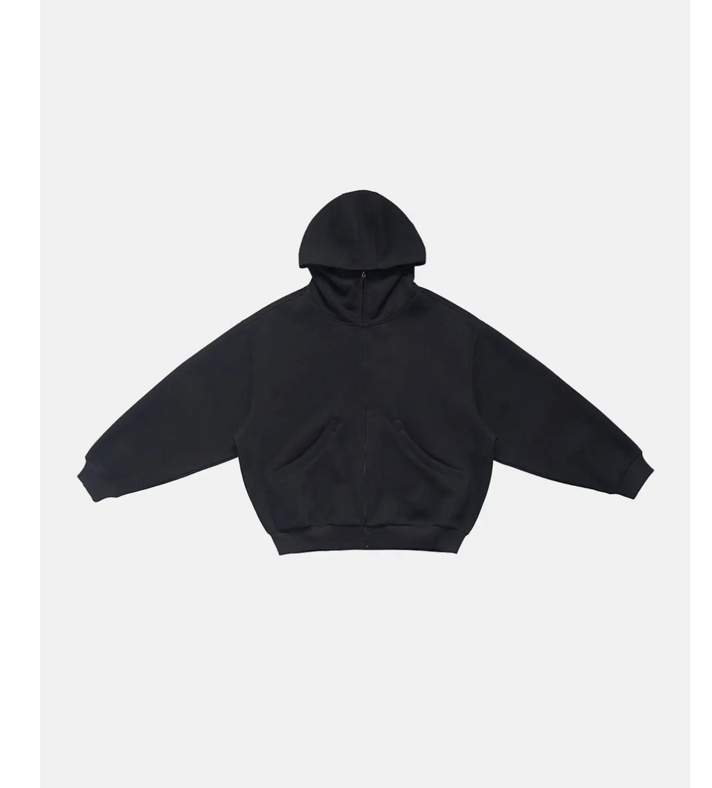 Oversized Drop-Shoulder Hoodie