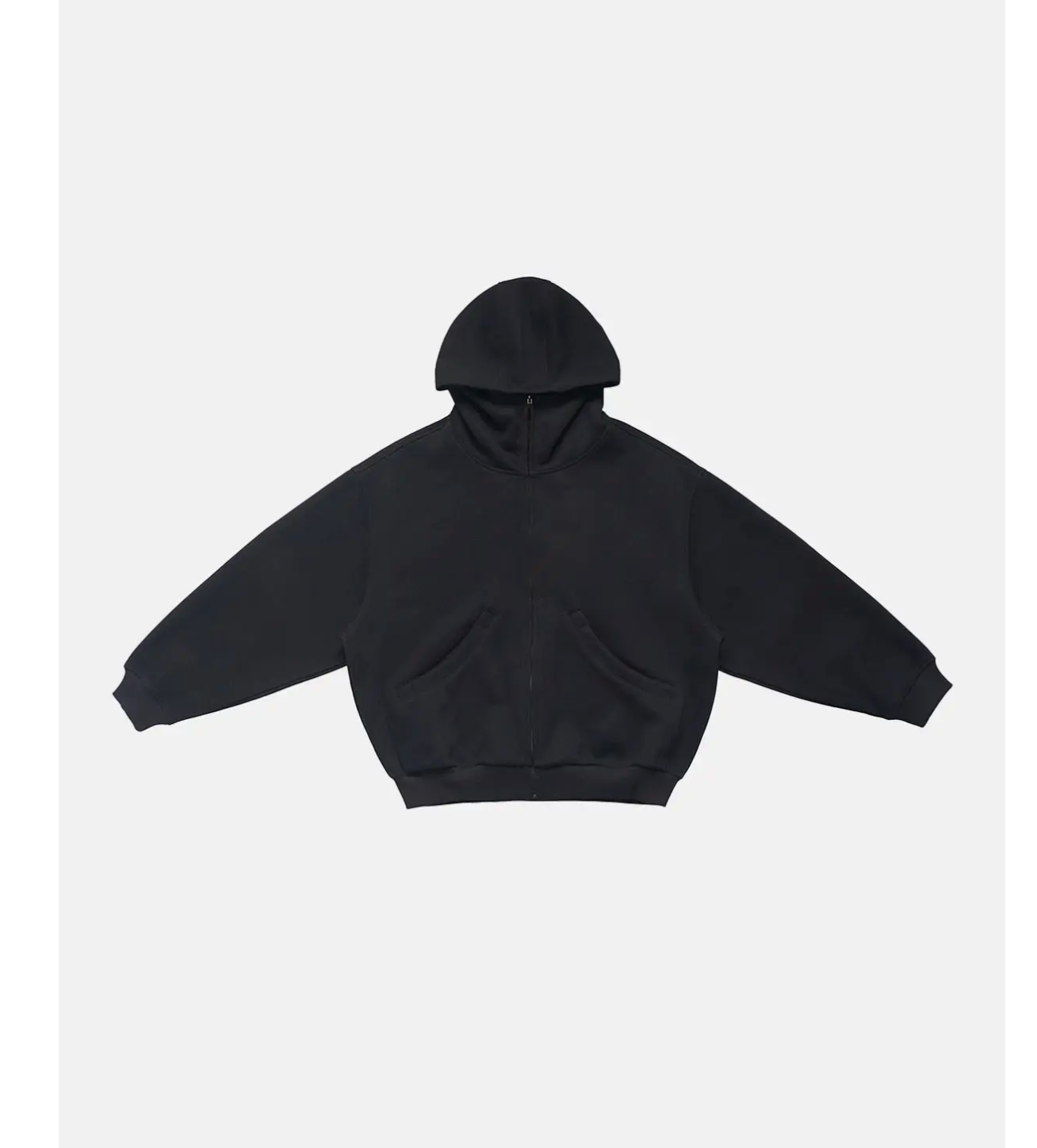 Oversized Drop-Shoulder Hoodie