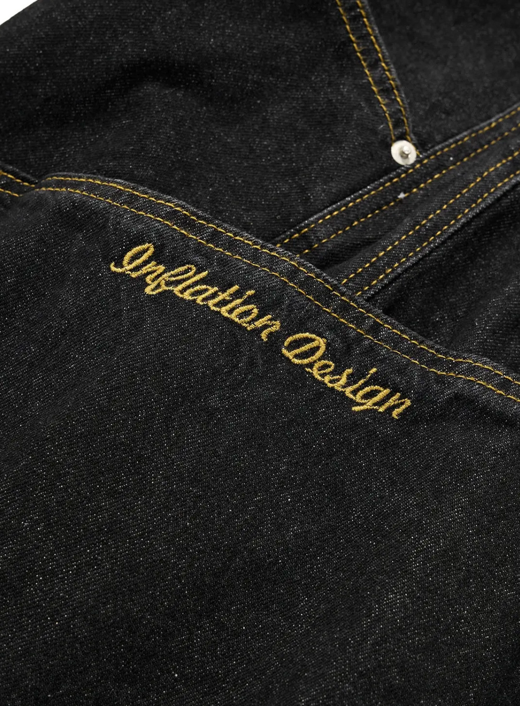 Wide Leg Dark Denim Jeans