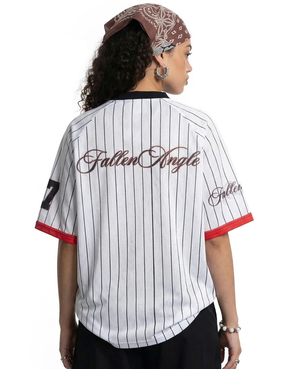 Fallen Angel 47 Pinstripe Baseball Jersey