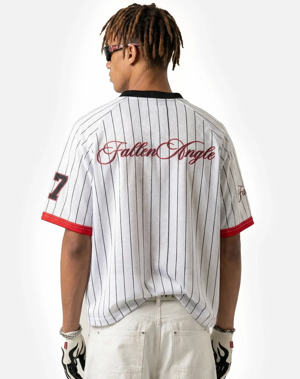 Fallen Angel 47 Pinstripe Baseball Jersey